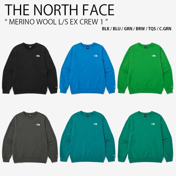 THE NORTH FACE ノースフェイス ロンT MERINO WOOL L/S EX CREW...