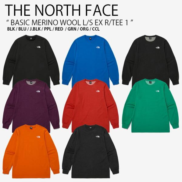 THE NORTH FACE ノースフェイス ロンT BASIC MERINO WOOL L/S E...