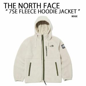 THE NORTH FACE ノースフェイス フリース 7SE FLEECE HOODIE JACKET フリースパーカー BEIGE SEVEN SUMMIT ベージュ もこもこフリース セブンサミット NJ4FL02A