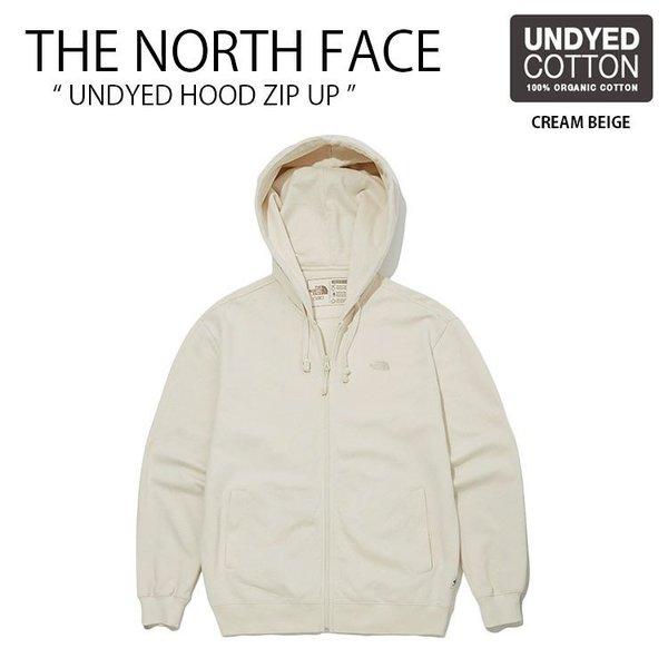 THE NORTH FACE ノースフェイス パーカー UNDYED HOOD ZIP UP オーガ...