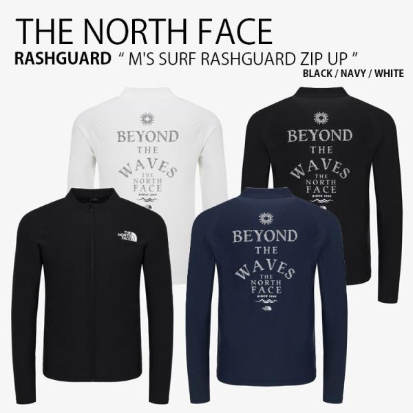 THE NORTH FACE ノースフェイス 水着 M'S SURF RASHGUARD ZIP U...