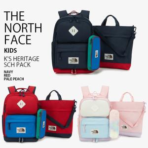 THE NORTH FACE ノースフェイス キッズ リュック K'S HERITAGE SCH PACK ヘリテージ スクール パック リュックサック バッグ 男の子 女の子 子供用 NM2DS04R/S/T