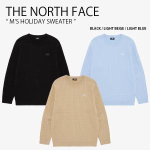 ケティ　　　THE NORTH FACE セーター （Ｌ）未使用 THE NORTH FACE ノースフェイス ニット M'S HOLIDAY SWEATER メンズ