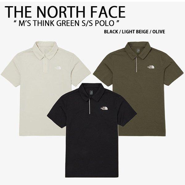 THE NORTH FACE ノースフェイス ポロシャツ M&apos;S THINK GREEN S/S P...