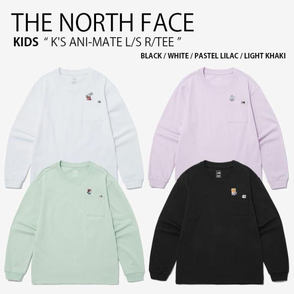THE NORTH FACE ノースフェイス キッズ ロンT K&apos;S ANI-MATE L/S R/...