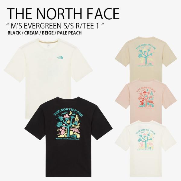 THE NORTH FACE ノースフェイス Tシャツ M'S EVERGREEN S/S R/TE...