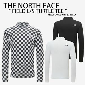 THE NORTH FACE ノースフェイス スポーツウェア FIELD L/S TURTLE TEE タートルネック インナーウェア ロンT 冷感素材 BLACK WHITE 冷感素材 NT7XP00K/J/L