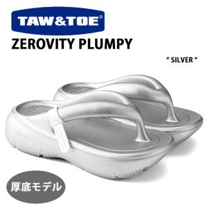 TAW＆TOE トー＆トー サンダル FLIP FLOP ZEROVITY OG SILVER