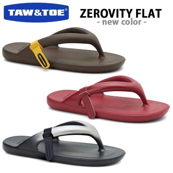 TAW ＆ TOE トー＆トー サンダル レディースサンダル フリップフロップ ZEROVITY F...