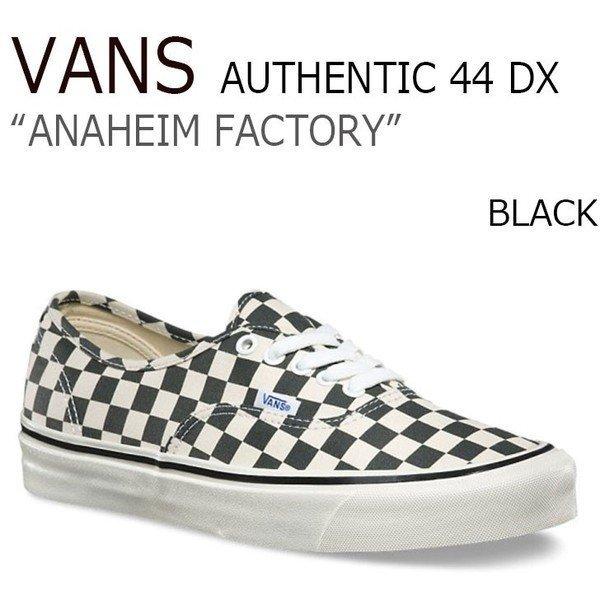 VANS スニーカー オーセンティック AUTHENTIC 44 DX デラックス チェッカーボード...