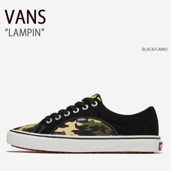 VANS バンズ スニーカー LAMPIN BLACK CAMO V86CF CAMO ランピン ブ...