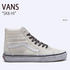 VANS バンズ スニーカー SK8-HI WHITE VN0007NSWWW スケートハイ ホワイト メンズ レディース 男性用 女性用｜snkrs-aclo