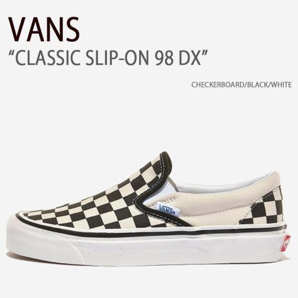 VANS ヴァンズ スニーカー CLASSIC SLIP-ON 98 DX クラシック スリッポン ...