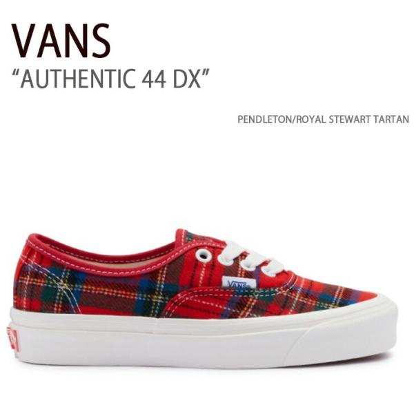 VANS スニーカー AUTHENTIC 44 DX PENDLETON ROYAL STEWART...