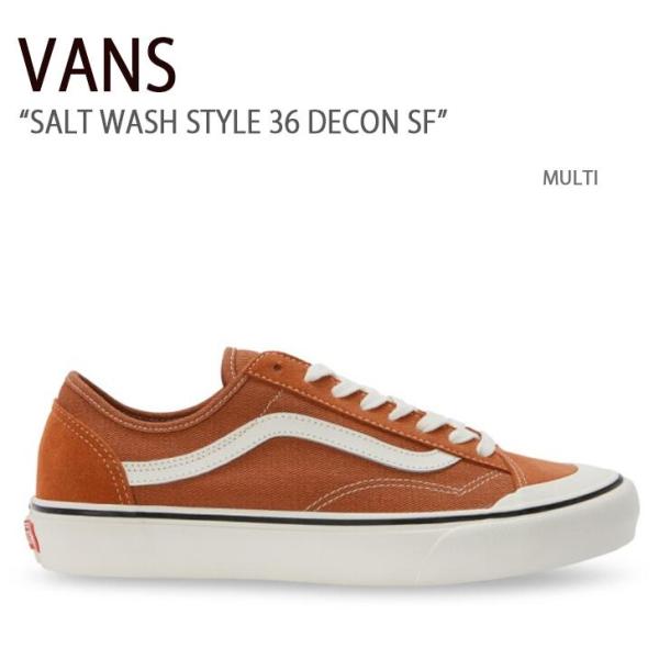 VANS バンズ スニーカー SALT WASH STYLE 36 DECON SF MULTI ソ...