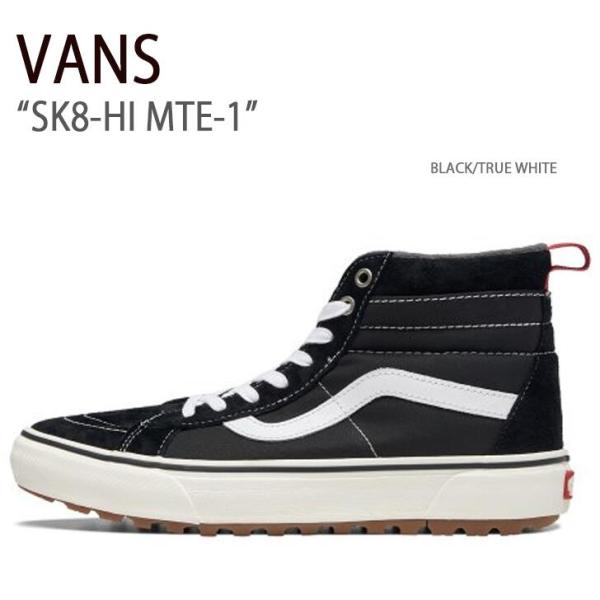 VANS バンズ スニーカー SK8-HI MTE-1 BLACK TRUE WHITE スケートハ...