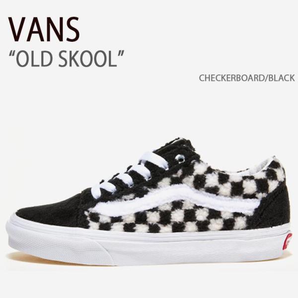 VANS スニーカー OLD SKOOL VN0A5KRF95A チェッカーボード ブラック ホワイ...