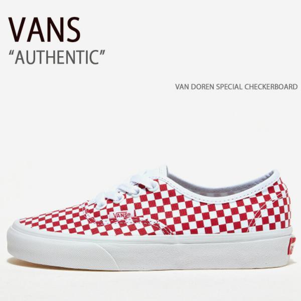 VANS バンズ スニーカー AUTHENTIC VAN DOREN SPECIAL CHECKER...