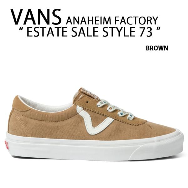 VANS スニーカー ANAHEIM FACTORY ESTATE SALE STYLE 73 DX...