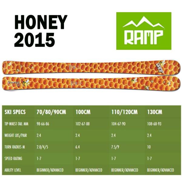 RAMP 14-15 日本未入荷エコスキー　HONEY ハニー　センター66-68mm　70/80/...