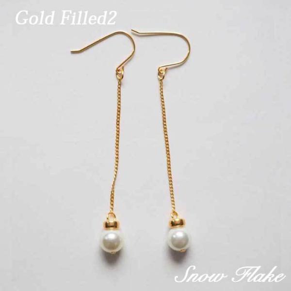 ピアス レディース 揺れる パール ニッケルフリー 合金 シェルパール  Loato アンティーク ...