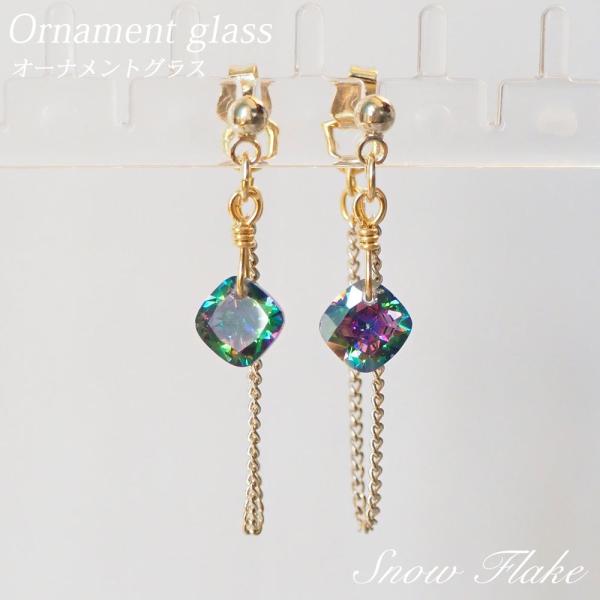 ピアス ニッケルフリー 合金 ジルコニア Loato レディース 揺れる（LORG0203）アンティ...