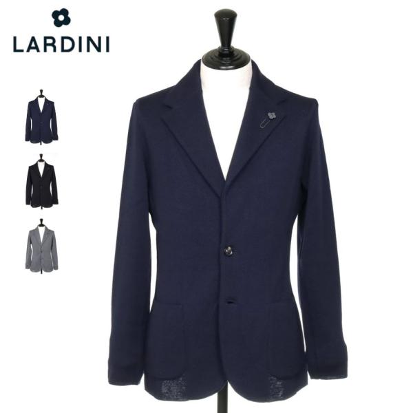 LARDINI ラルディーニ ニットジャケット ウール100% 2B メンズ LJM56J/IT61...