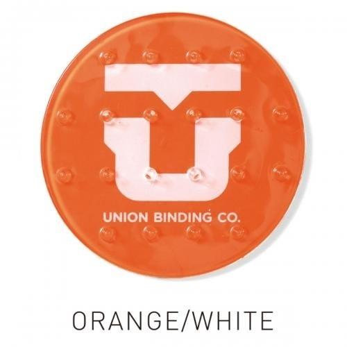UNION BINDING デッキパット DECK PAD CIRCLE　ORANGE/WHITE　...