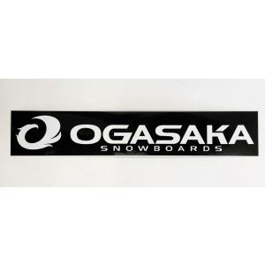 OGASAKA ステッカー STICKER-LOGO WTITE    　DM便