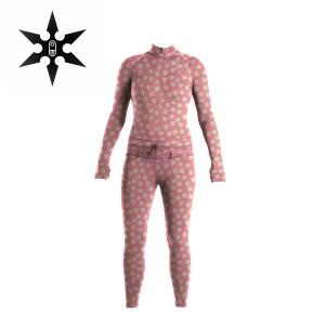 AIRBLASTER WOMEN'S HOODLESS NINJA SIUT Rose Quartz Daisy エアブラスター ニンジャスーツ レディース｜snow5