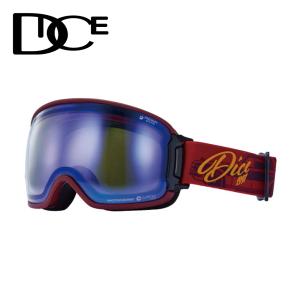 BANK DICE ゴーグル BK40895 CML 偏光×MITゴールドミラー 2024-25