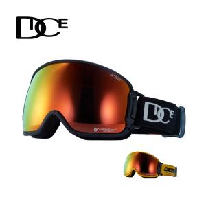 ダイス　バンク　Mit Gold BANK DICE ダイス バンク ゴーグル MIT調光 ゴールドミラー レンズ