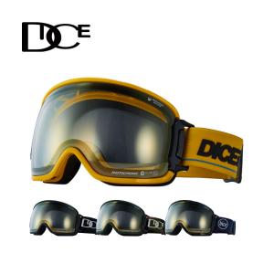 BANK DICE ゴーグル BK40895 CML 偏光×MITゴールドミラー 2024-25