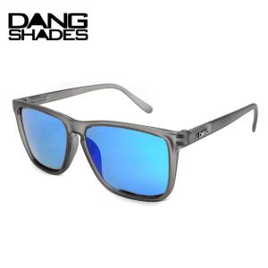 DANG SHADES サングラス  リコイル　ダンシェイディーズ RECOIL Matte Clear Gray x Blue Mirror Polarized 偏光レンズ｜snow5