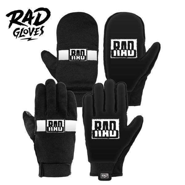 RAD GLOVES  THE GENERIC SERIES　RADグローブ ミトングローブ スキー...