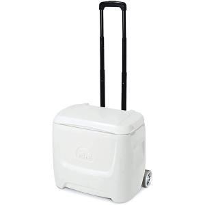 Igloo クーラーボックス 28QT マリーン ブリーズ ローラークーラー キャスター付き ホワイト