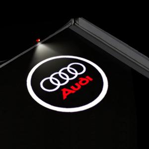 Audi 左右ドア LED HD ロゴ プロジ...の詳細画像2