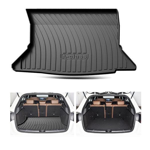 TPE ラゲッジマット【2019年式 ベンツ Aクラス セダン 左右フラット】トランクマット 防水 ...