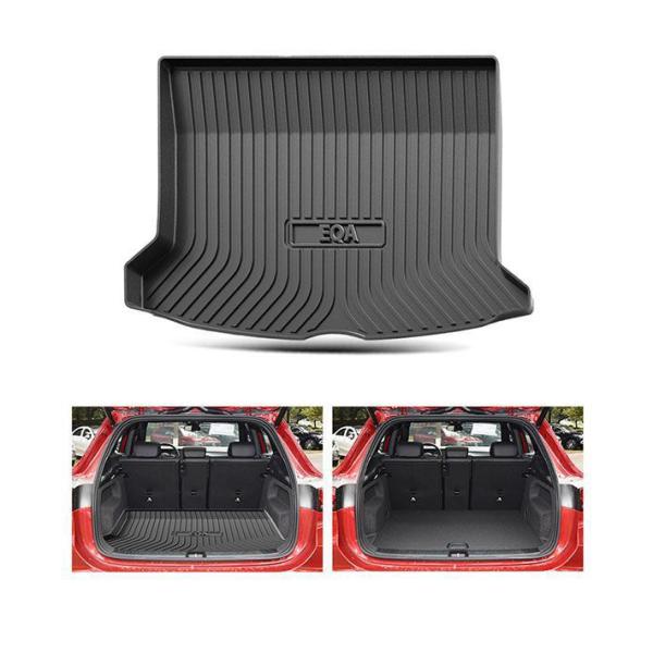 TPE ラゲッジマット【22?25年式 ベンツ?EQA メインクッション】トランクマット 防水 耐汚...