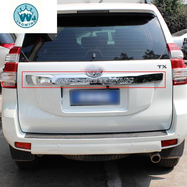 【トヨタ プラド150系 2014-2020対応】リアガーニッシュ テールゲート トランクモール バ...