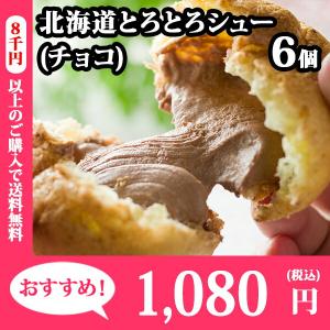 シュークリーム 北海道 チョコ 6個セット スイーツ お菓子 ギフト