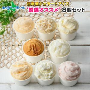 父の日 母の日 遅れてごめんね ジェラート 食べ比べ 8個 厳選セット 北海道 アイスクリーム ギフ...