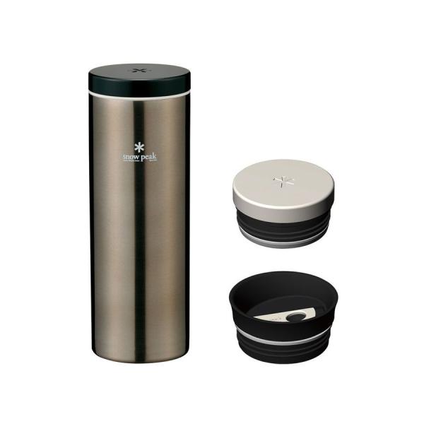 スノーピーク公式 システムボトル500 ダークシルバー TW-071R-DS カップ マグ 食器 キ...