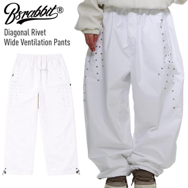 【早期予約】2027 BSRABBIT ビーエスラビット Diagonal Rivet Wide V...