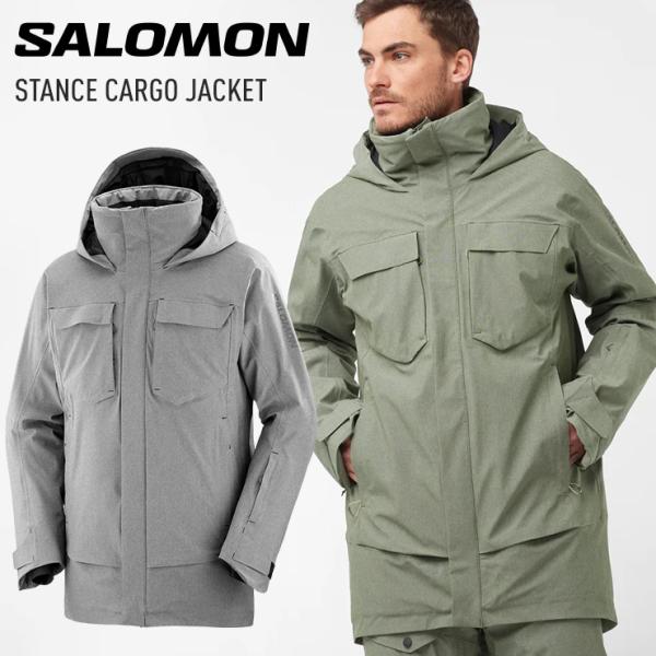 23-24 SALOMON サロモン STANCE CARGO JACKET M スタンスカーゴ ジ...