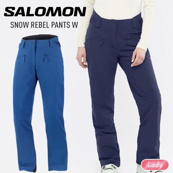 22-23 SALOMON サロモン SNOW REBEL PANTS W レディース スノーボード...