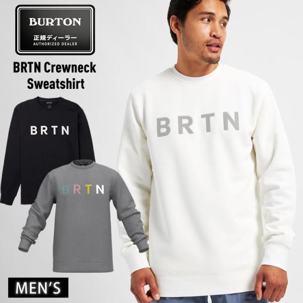 23-24 BURTON バートン BRTN Crewneck Sweatshirt スノーボード ...