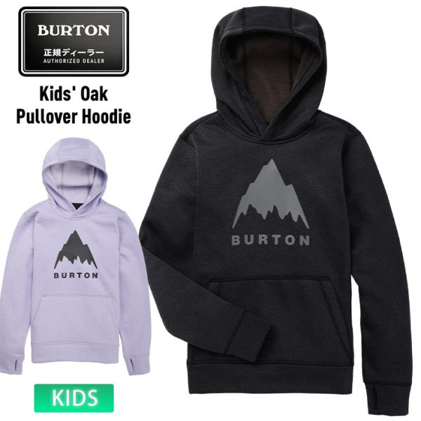 23-24 BURTON バートン Kids&apos; Oak Pullover Hoodie スノーボード...