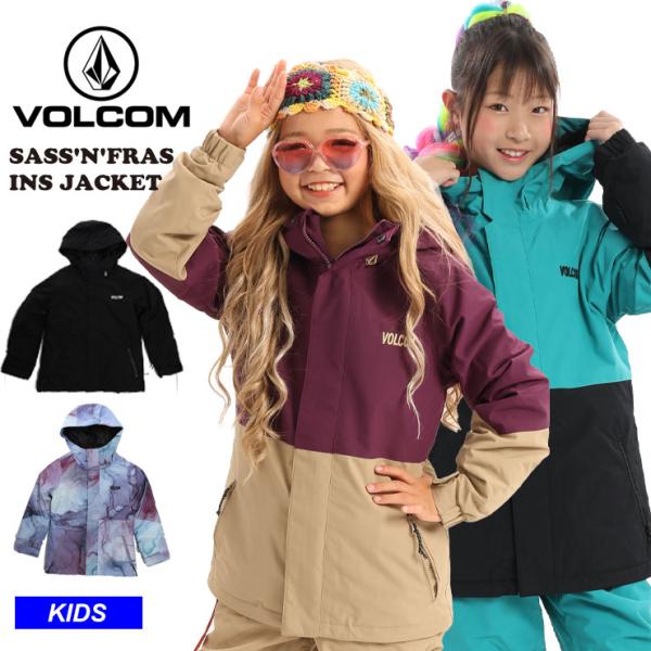 23-24 VOLCOM ボルコム SASS&apos;N&apos;FRAS INS JACKET スノーボード  雪...