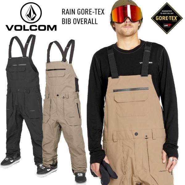 24-25 VOLCOM ボルコム RAIN GORE-TEX BIB OVERALL レイン ゴア...